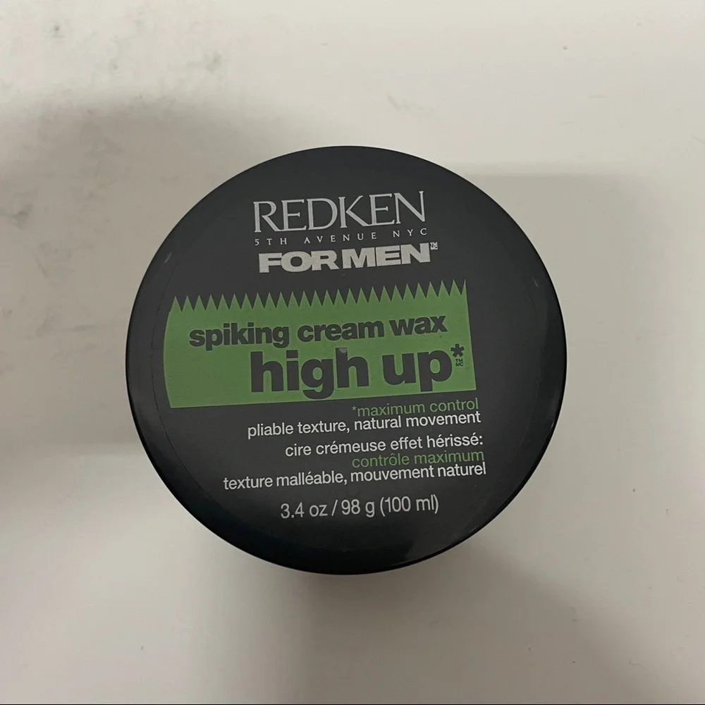Redken for Men Spiking Cream Wax High Up 3.4 OZ HTF